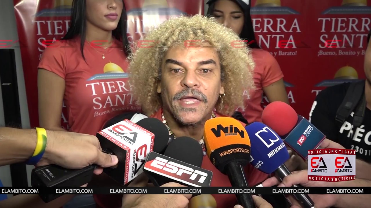 COLOMBIA VS PARAGUAY, PIBE  VALDERRAMA OPINANDO EN 2017