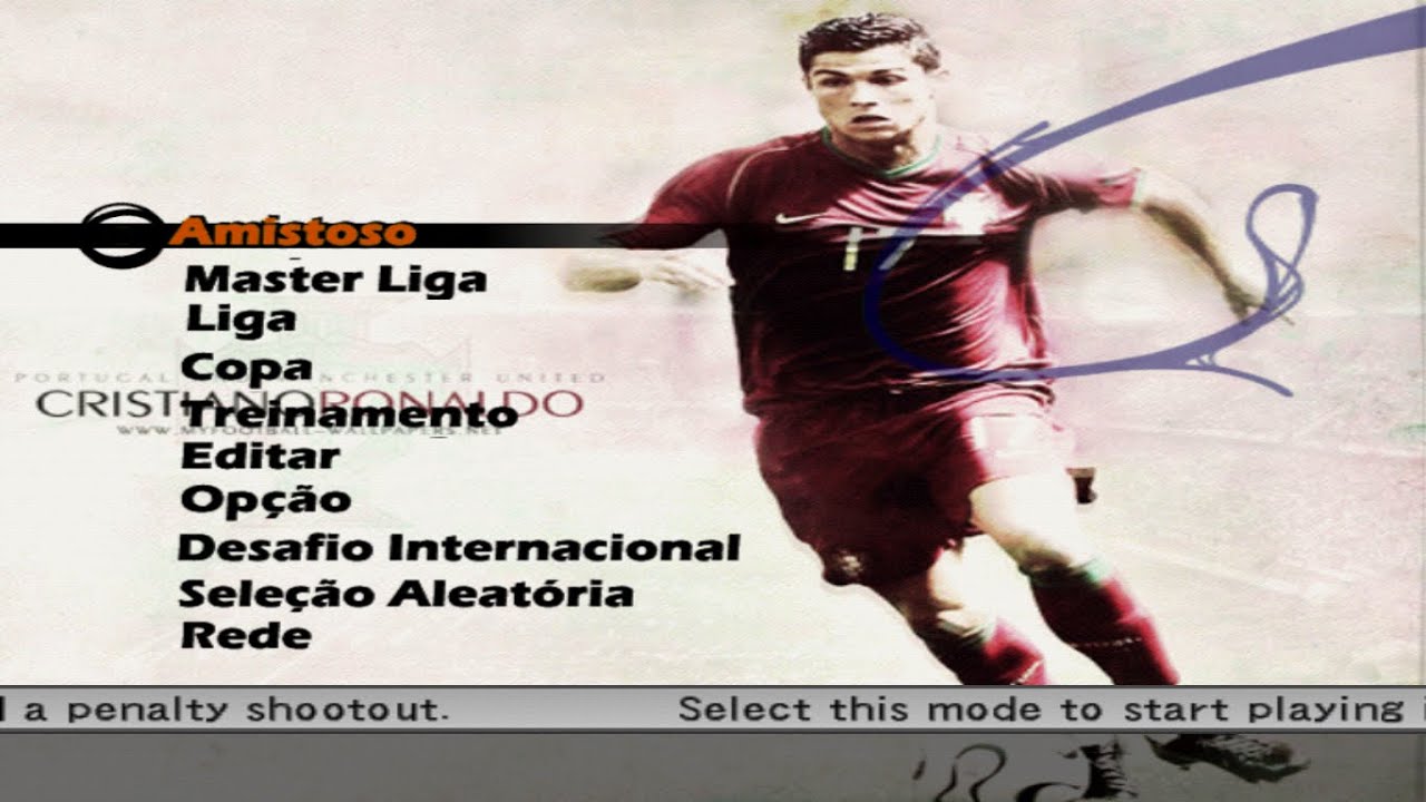 Winning Eleven PES 2007 Confronto Final PS2 ISO DOWNLOAD