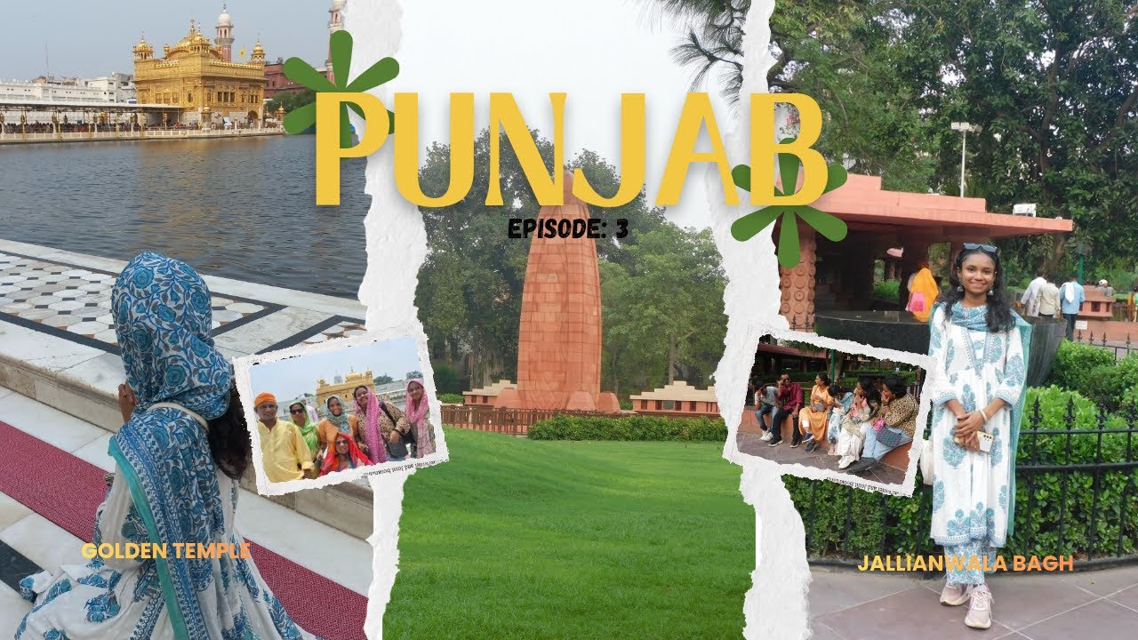 Exploring Punjab!🌍😍|Ep.3|Golden Temple Amritsar|Jallianwala Bagh|Durgiana Tirath|Haveli #punjab