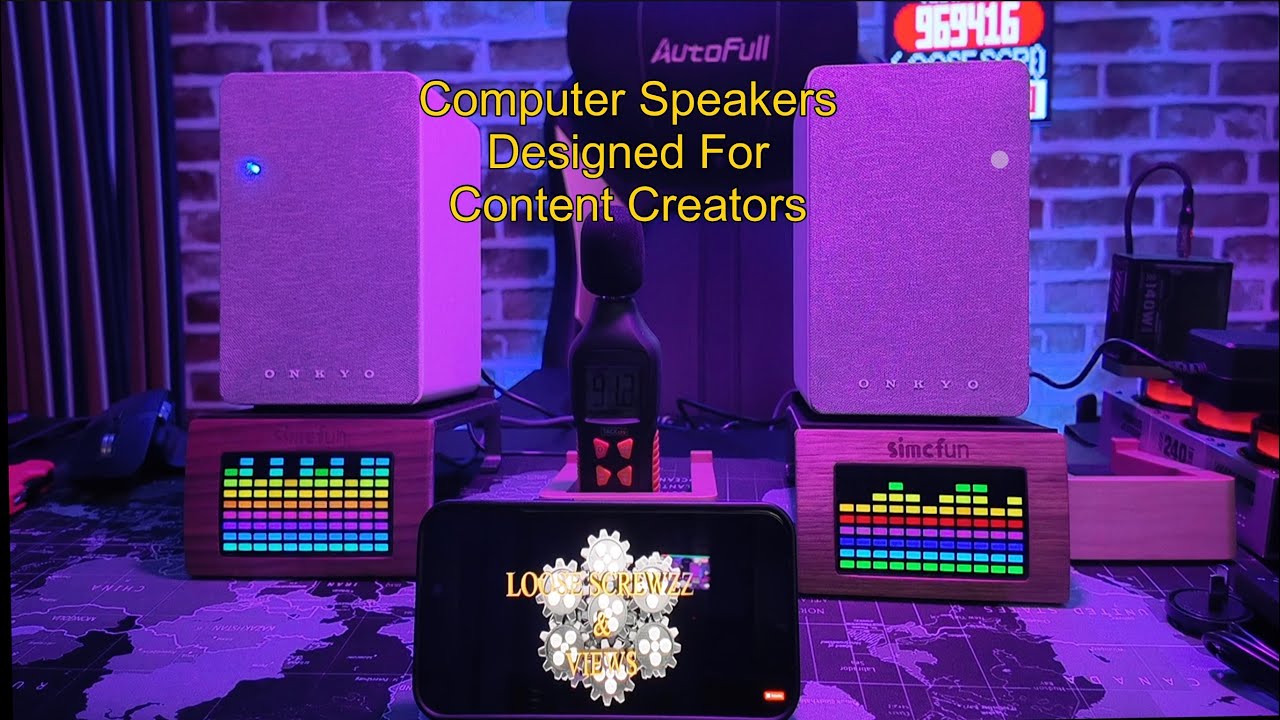 Распаковка активных мониторов Onkyo Creator Series GX-10DB!
