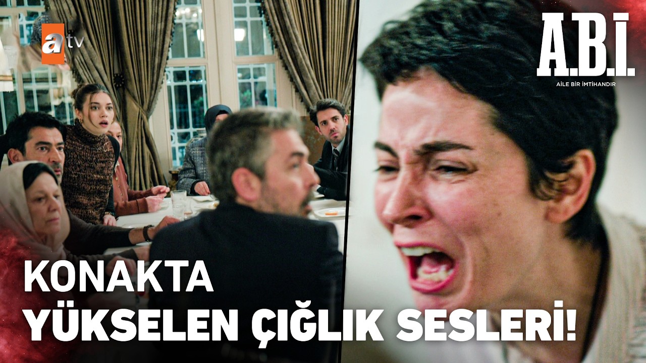 Mahinur ve Hancıoğlu ailesinin İLK YÜZLEŞMESİ! - A.B.İ. 7. Bölüm (SON SAHNE)