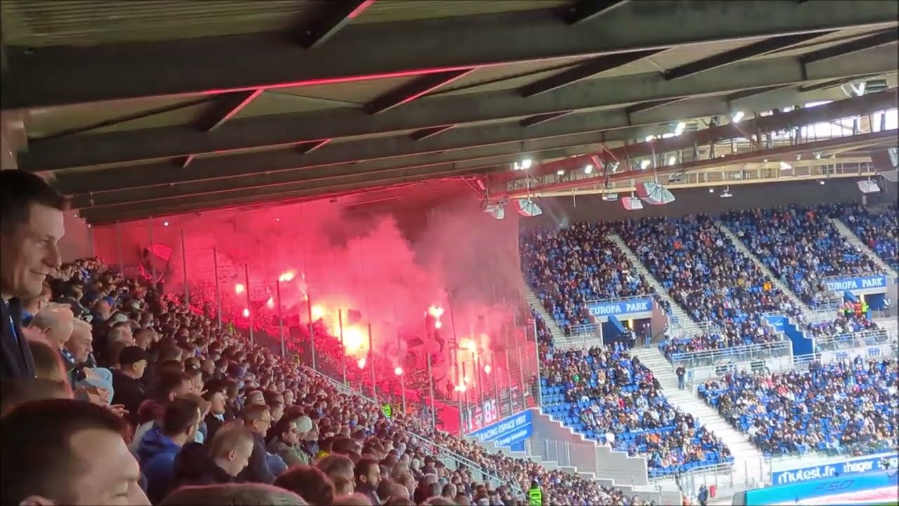 RC Strasbourg - OGC Nice : Craquage !!! (Pyro - Brigade Sud Nice 1985) 2025/2026 L1