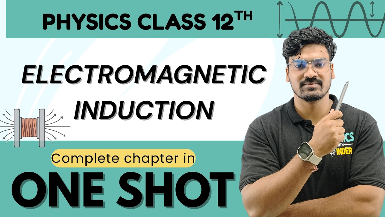 Electromagnetic Induction Class 12 One Shot | NCERT Revision | Physics Chapter 6 | By Inder Sir
