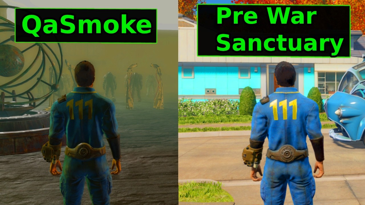 Fallout 4 with Non Playable Locations ONLY