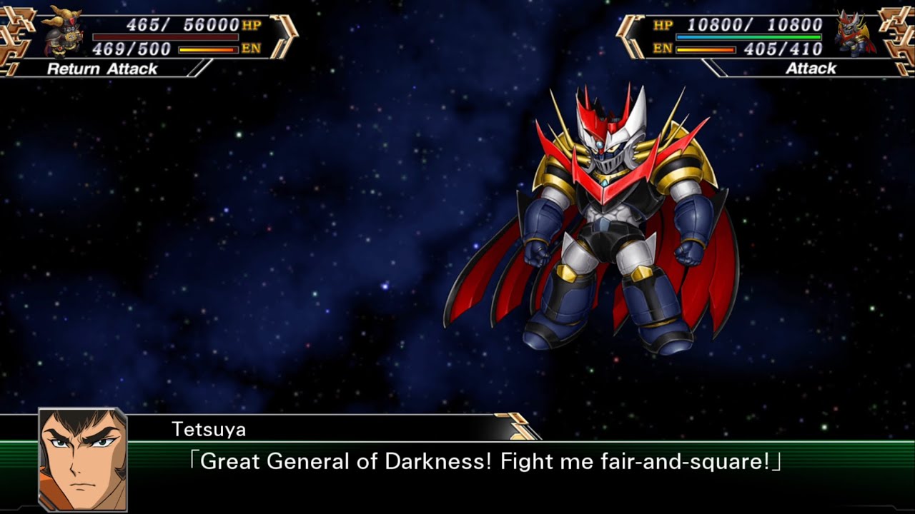SRW V (4K) : Mazin Emperor G All Attacks / Tetsuya Tsurugi