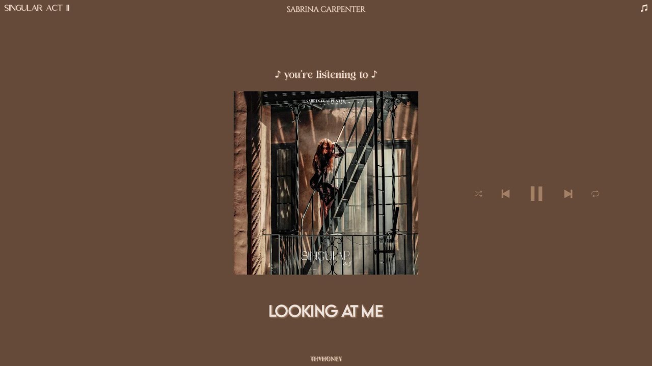 sabrina carpenter - looking at me (slowed + reverb)