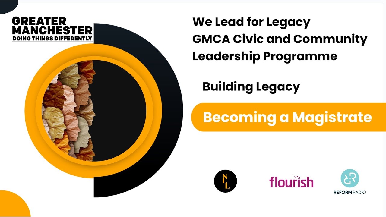 We Lead for Legacy: Building Legacy - Becoming a Magistrate