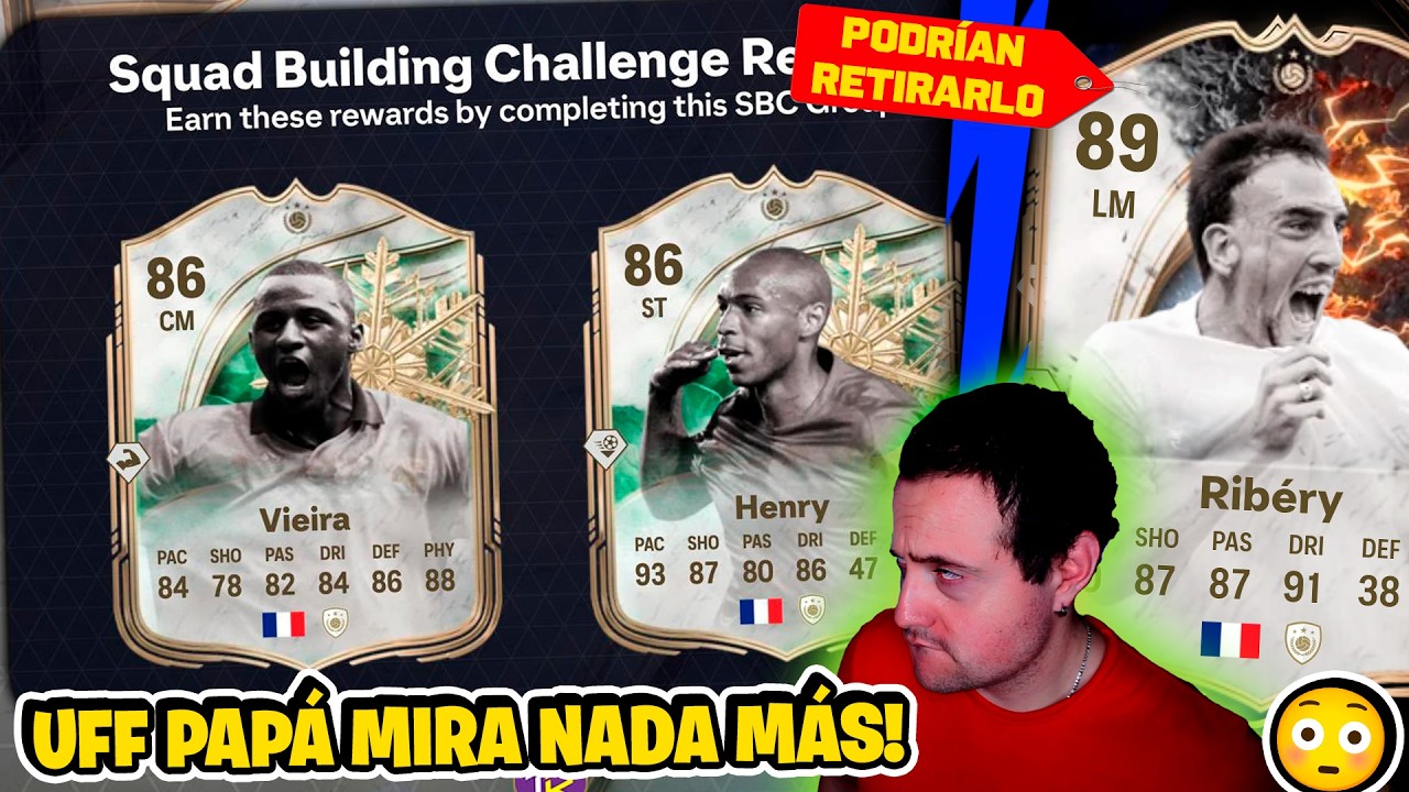 🔥 RIBERY PODRÍA SER BORRADO DE FC 🚨 VIENE VIEIRA Y HENRY EN SBC ✅ NUEVA PROMOCIÓN EL VIERNES 🥵 FC 26