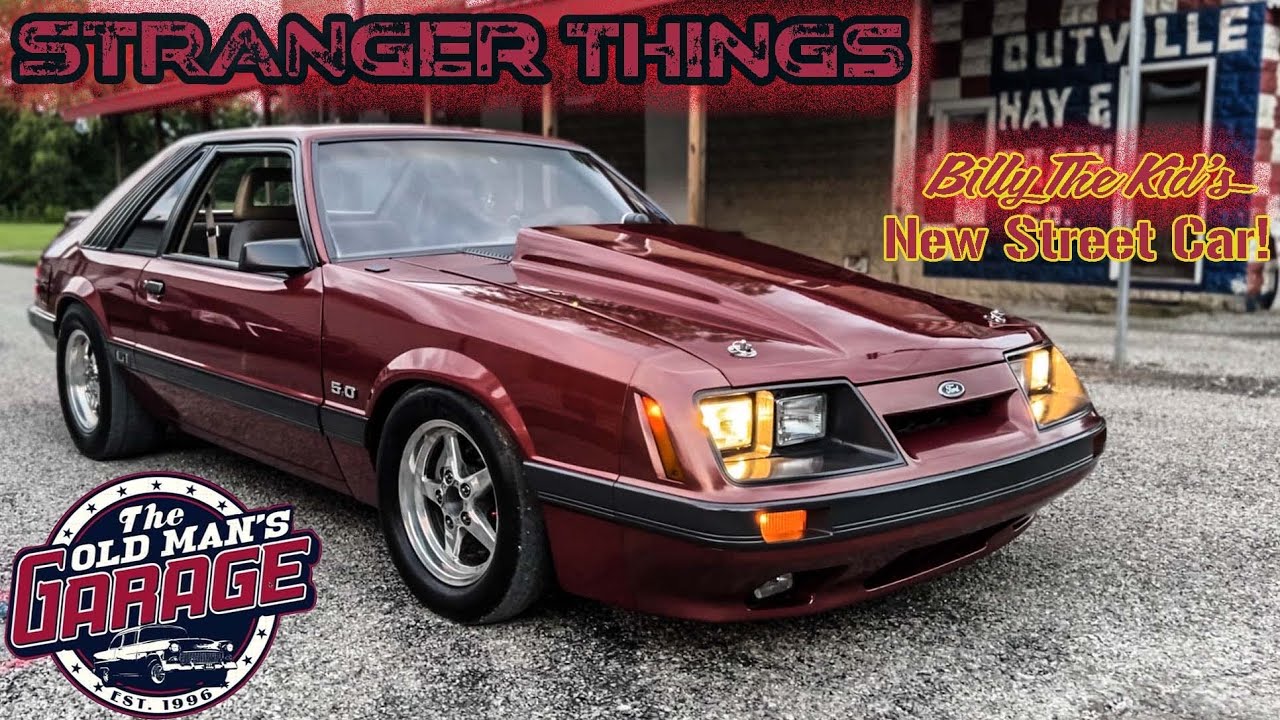 BILLY BUYS HIMSELF A STREET CAR! &ldquo;Stranger Things&rdquo; the 1985 Mustang GT
