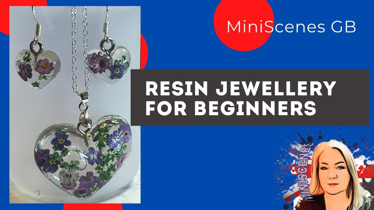 #30 How to Make UV Resin Pendants & Earrings - The EASY Way!