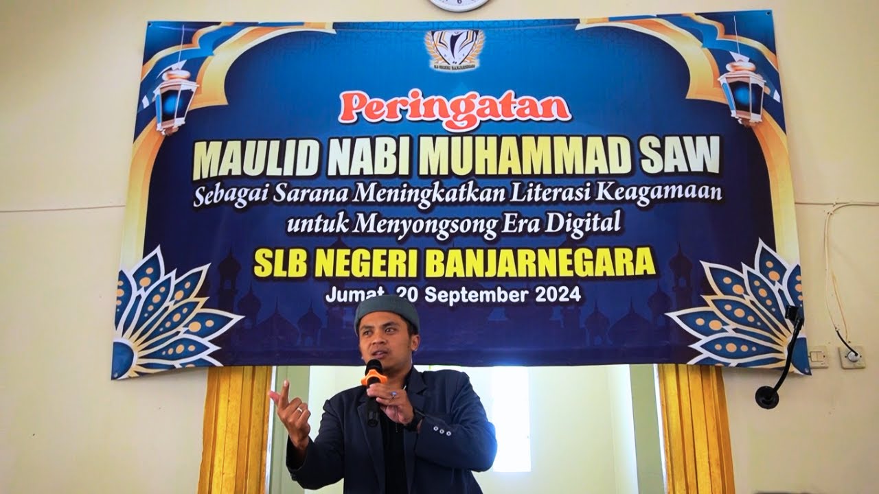 Kebersamaan dalam Kesederhanaan Peringatan Maulid Nabi Muhammad 2024 di SLB Negeri Banjarnegara