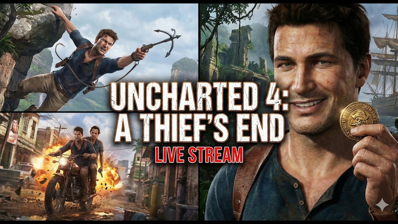 Title: The Hunt for Avery's Treasure Begins! 🏴‍☠️#Uncharted4 #NathanDrake #GamingCommunity