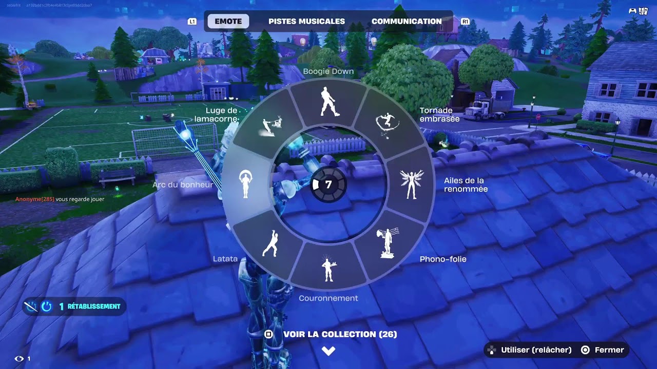 Je live sur fornite  venez vite