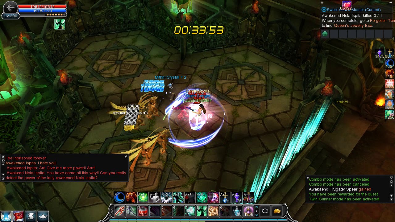 Awakened Nola ispita Quest Guide / Golden Queen Title - Cabal Online - Awakened Forgotten Temple B2F