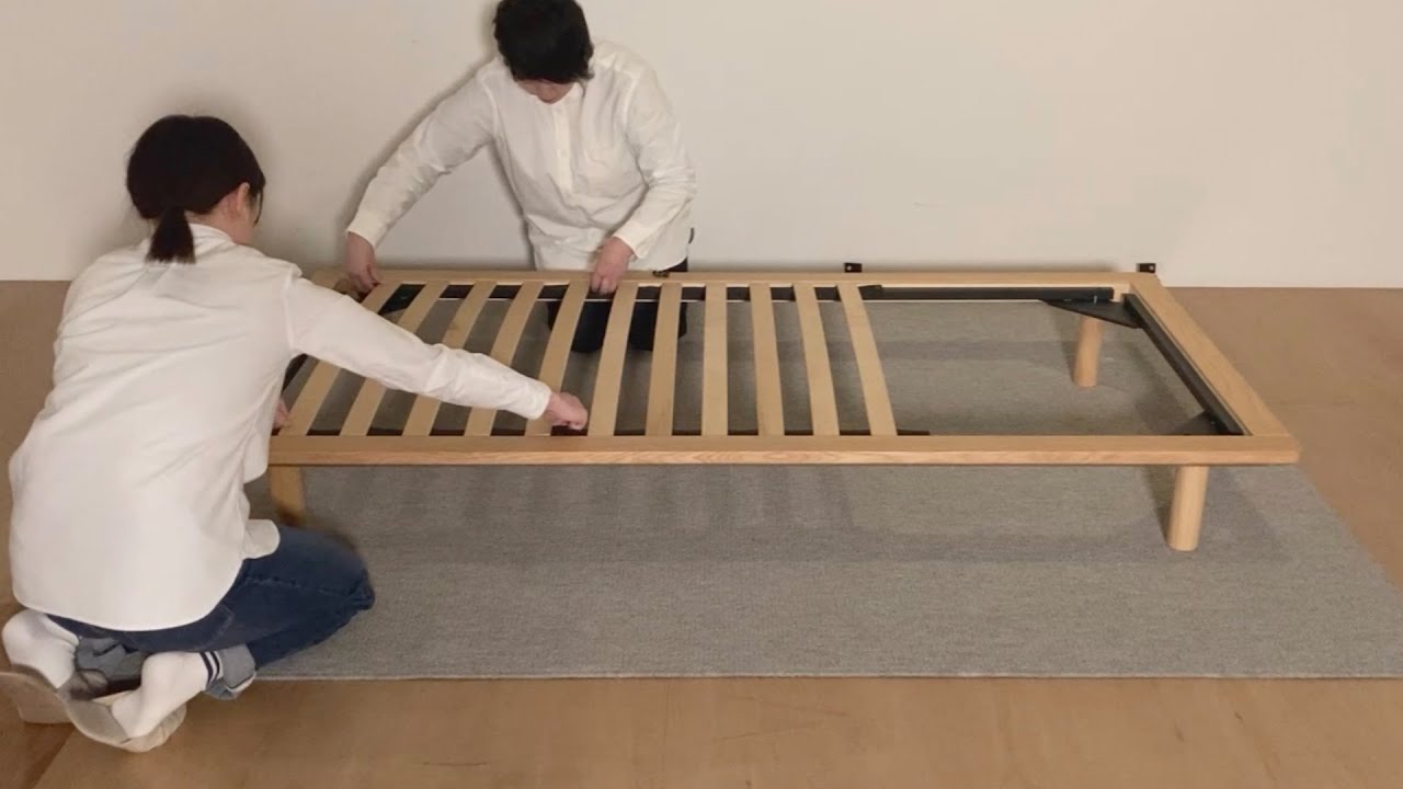 #組合床台 組裝說明【與MUJI一起組裝家具】
