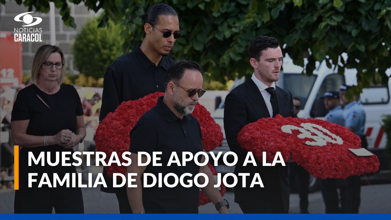 El mundo del fútbol despide a Diogo Jota y a su hermano André Silva, tras su trágica muerte
