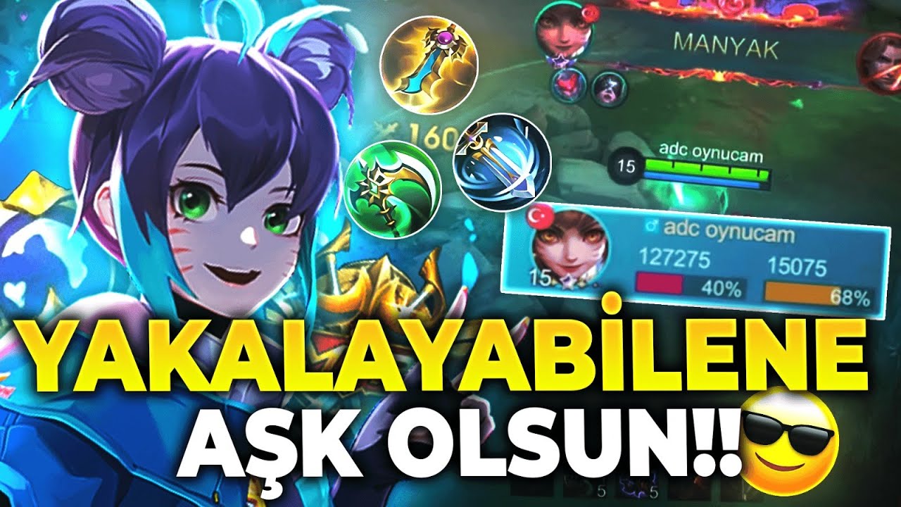 YAKALAYABİLENE AŞK OLSUN !! WANWAN Jin | Mobile Legends