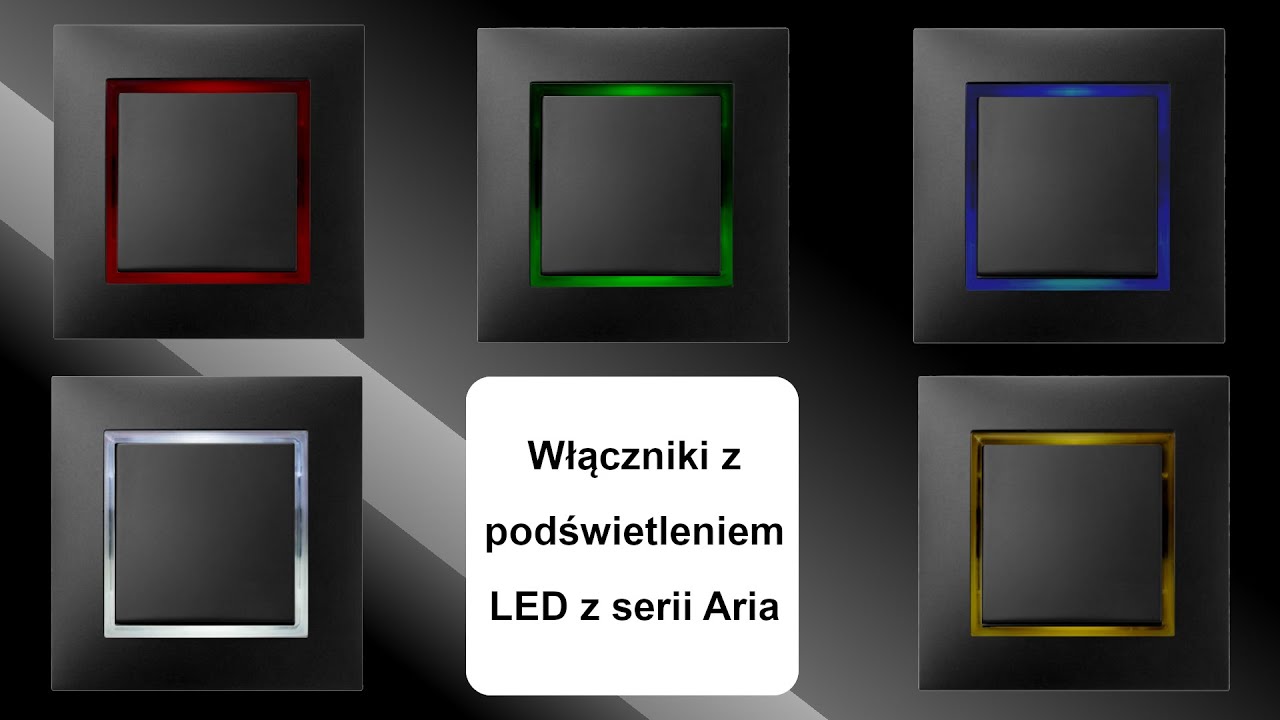 Montaż włącznika / Ospel Aria / dioda LED / film instruktażowy ELEKS