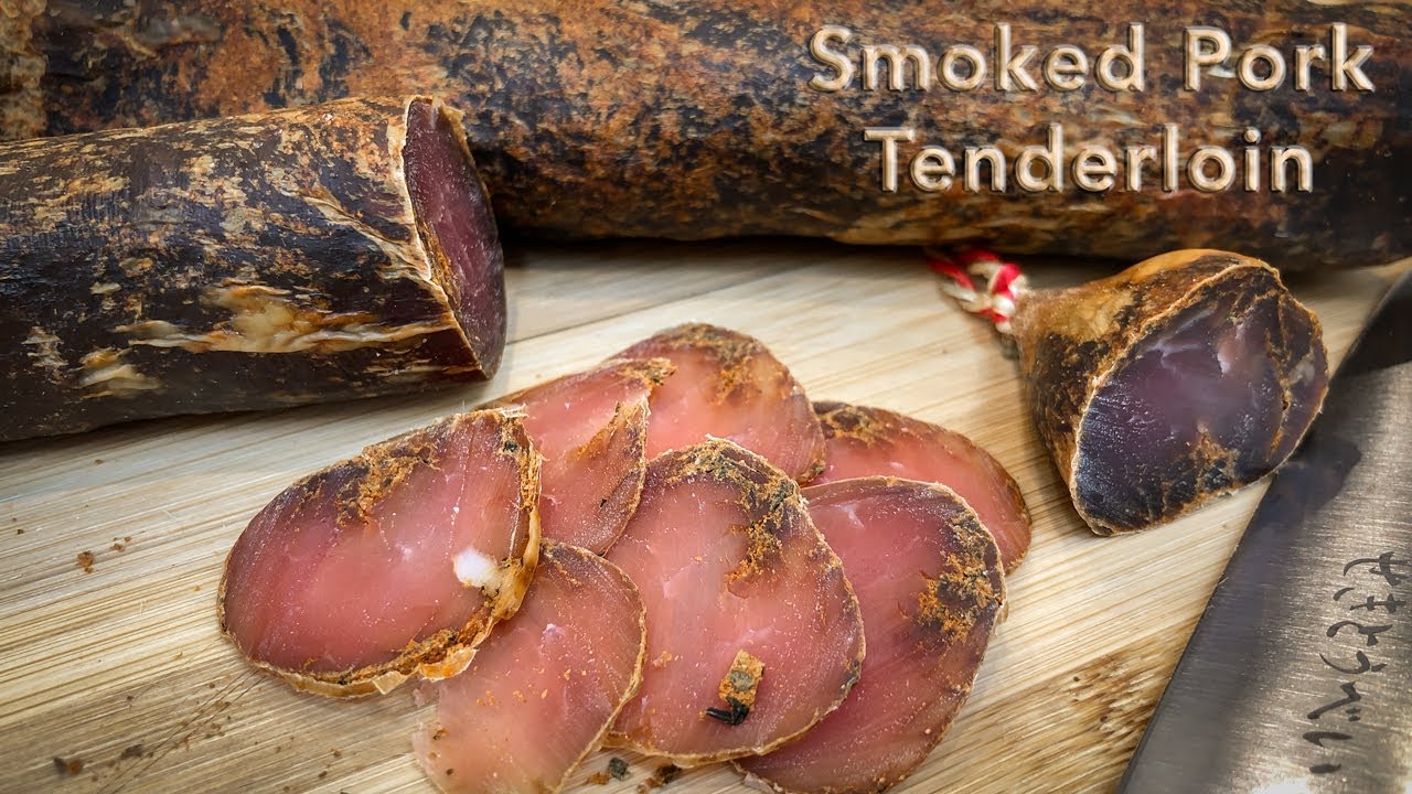 How to make Cold SMOKED PORK Tenderloin (pork fillet).