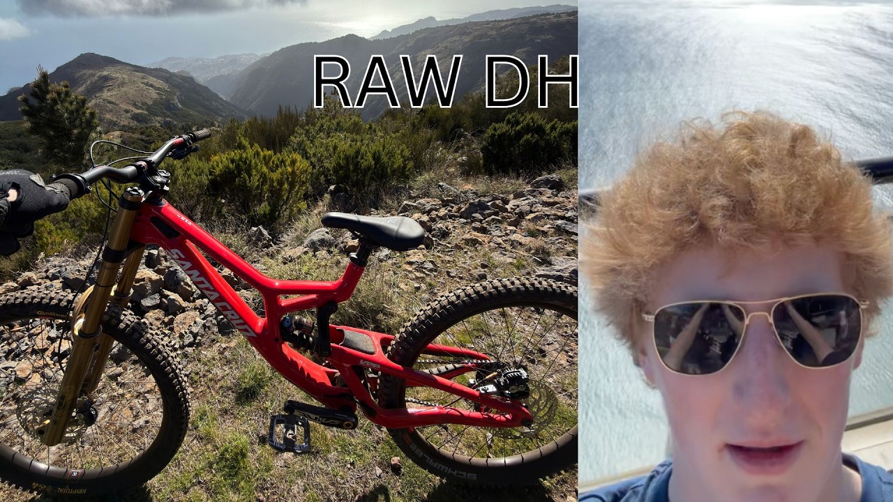 INSANE Raw DH MTB POV in Portugal with Austin Tansey