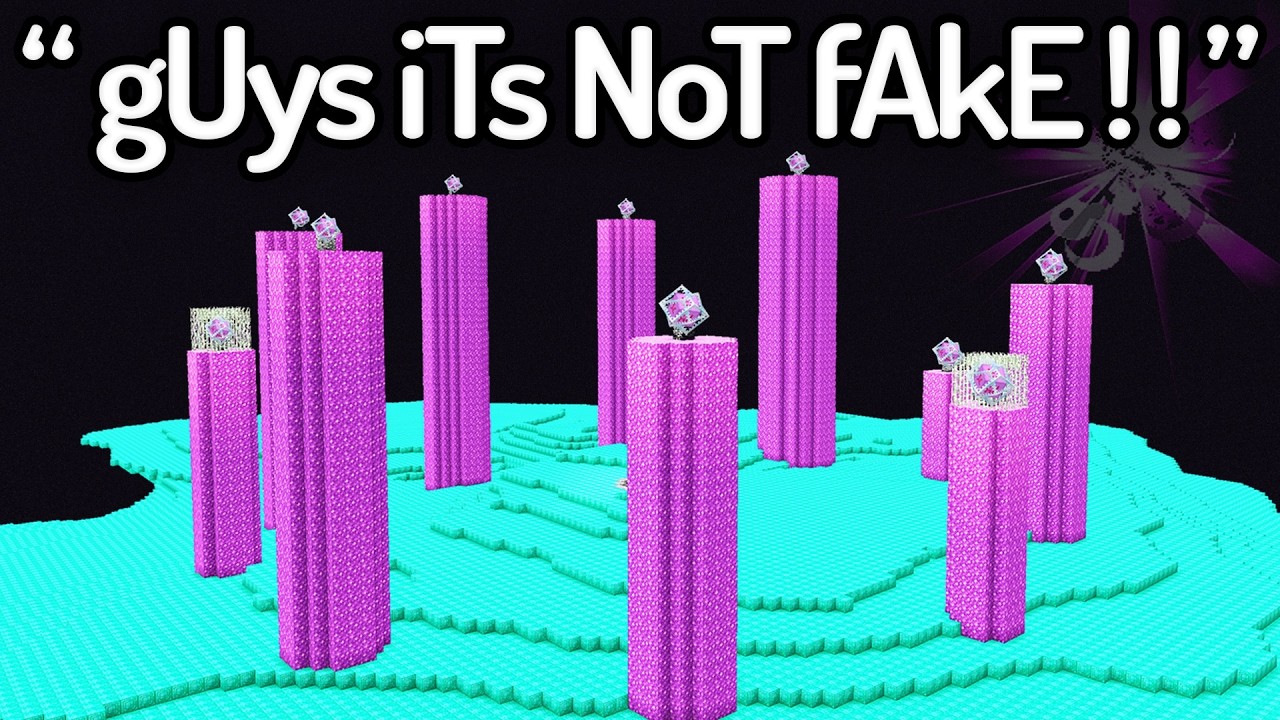 The FUNNIEST FAKE Minecraft Speedruns EVER...