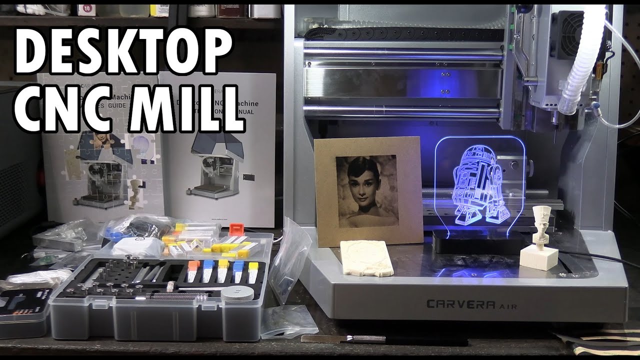 Desktop CNC Machine With Less Noise & Less Mess! Makera Carvera Air Review