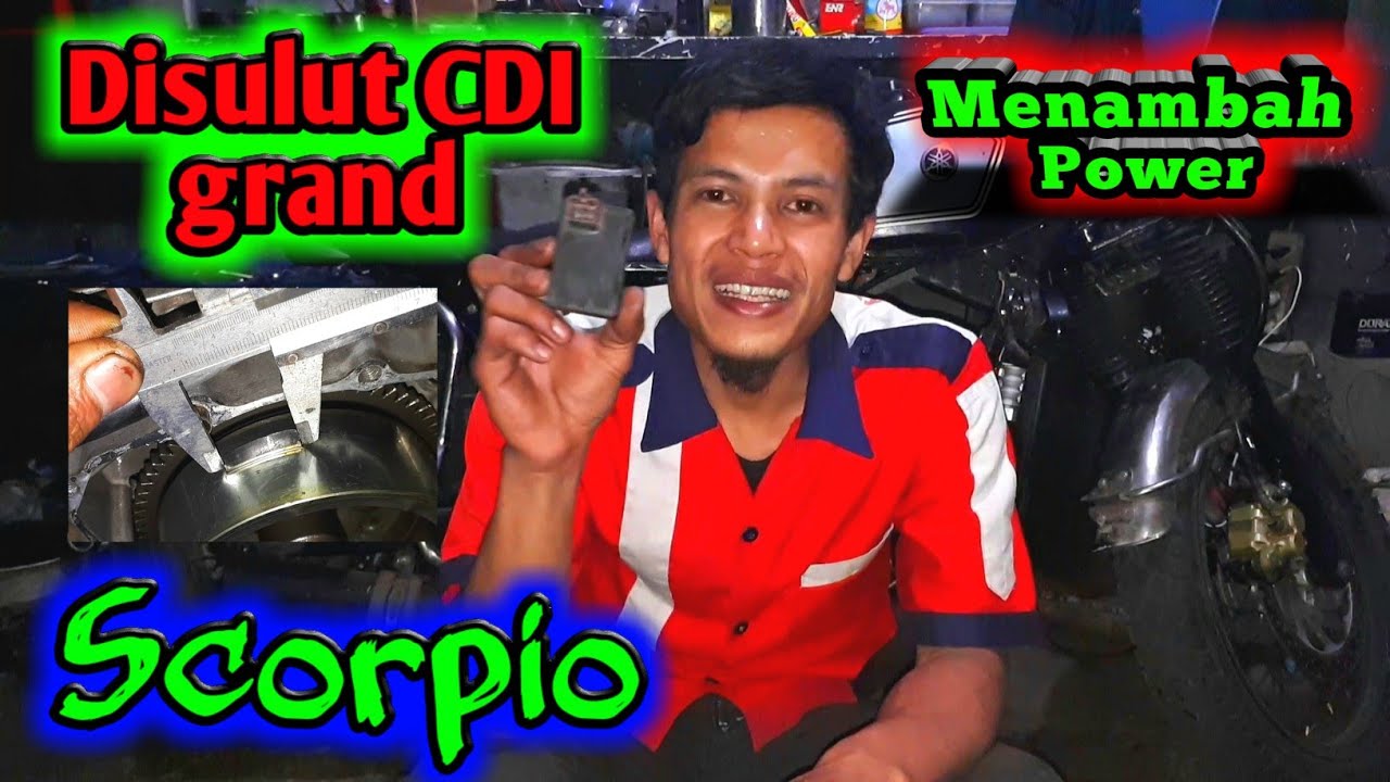 Menambah power scorpio !!! Mengatasi cdi scorpio mati !!! 100%WORK