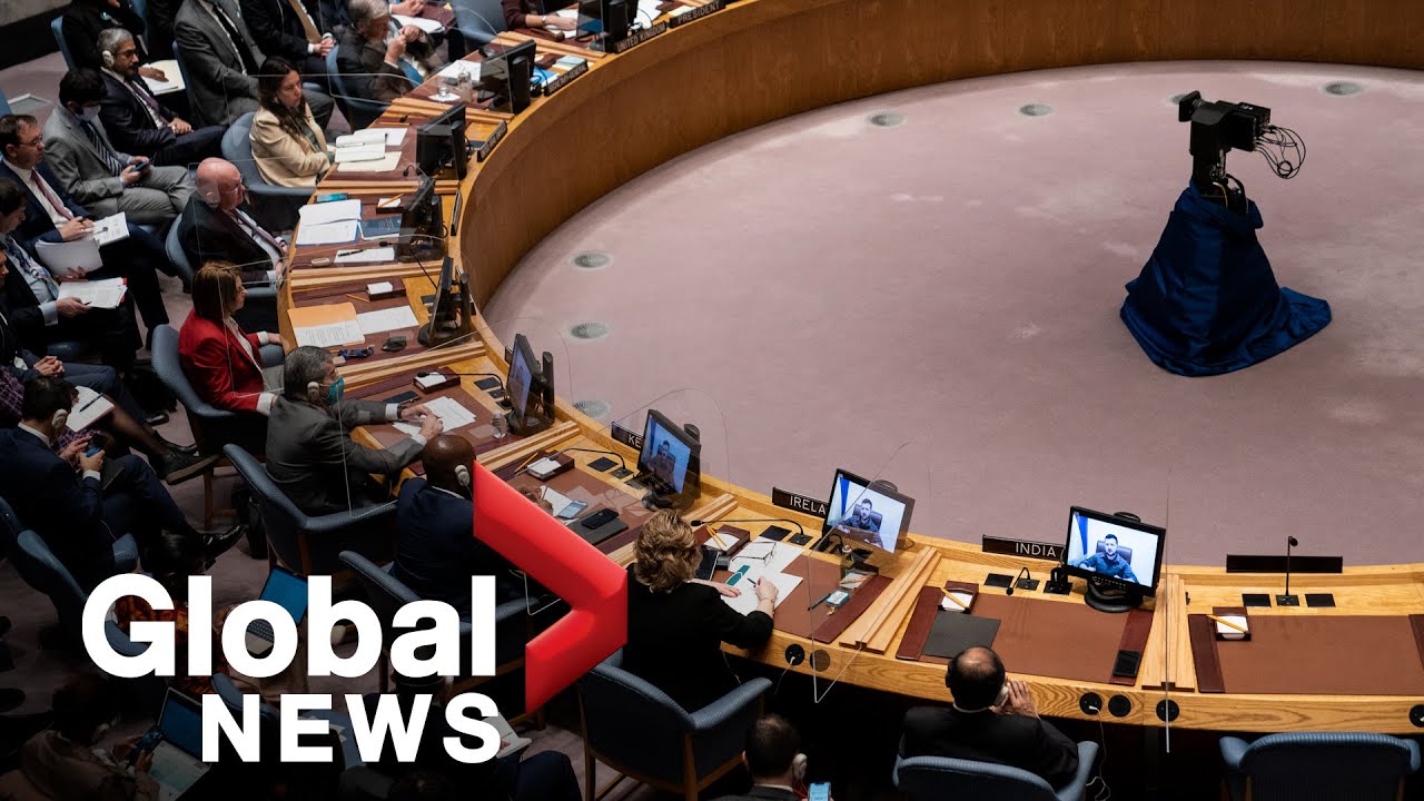 UN Security Council discuss humanitarian situation facing Ukrainian children | FULL