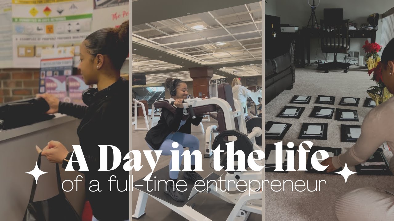 Day In The Life Of A Full-time Entrepreneur | I Quit My Job