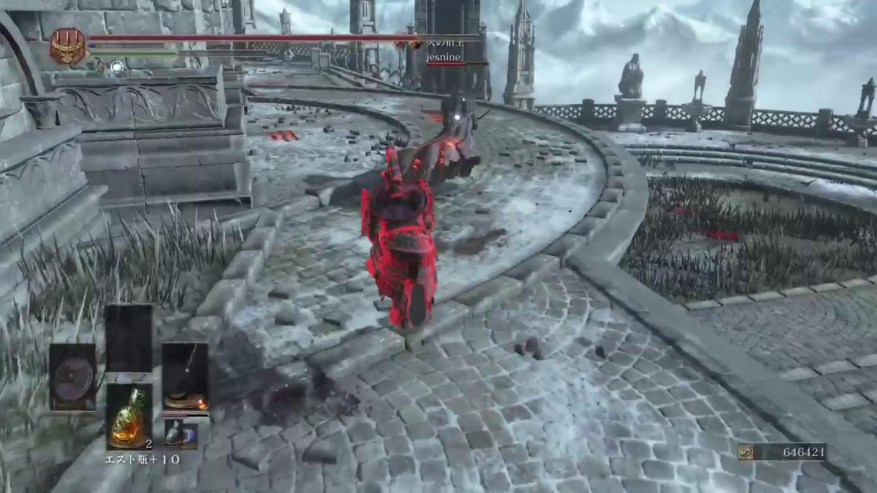 ダークソウル３対人 Darksouls3 marmionRD vs me