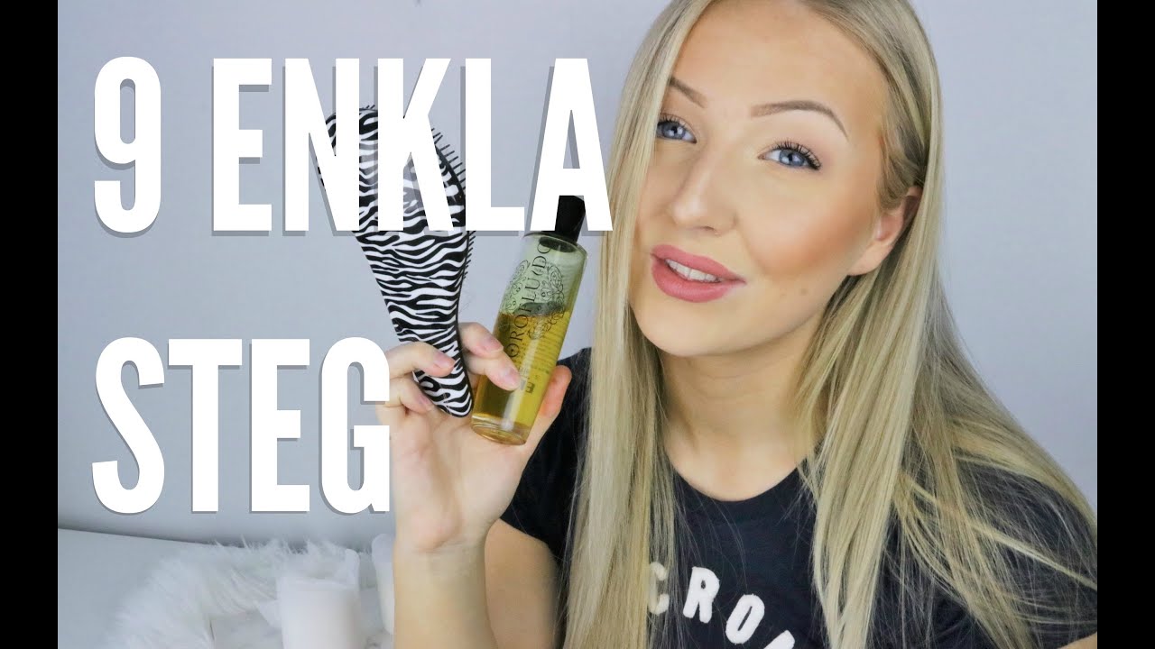 LÅNGT HÅR? 9 ENKLA STEG