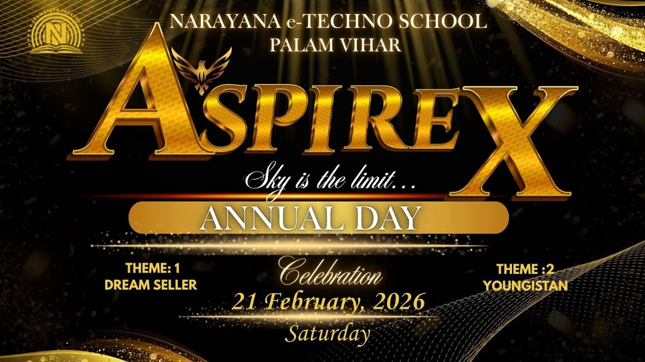 Narayana e- Techno School, Palam Vihar | The Annual Day 2026 