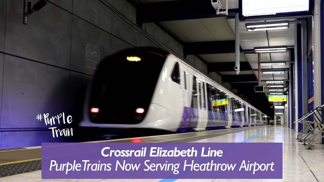 PurpleTrains Now Serving Heathrow Airport
