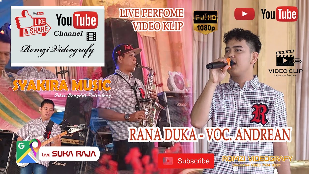OM SYAKIRA MUSIC// RANA DUKA//VOC.ANDREAN//LIVE SUKA RAJA//WD TASYA & RIO //