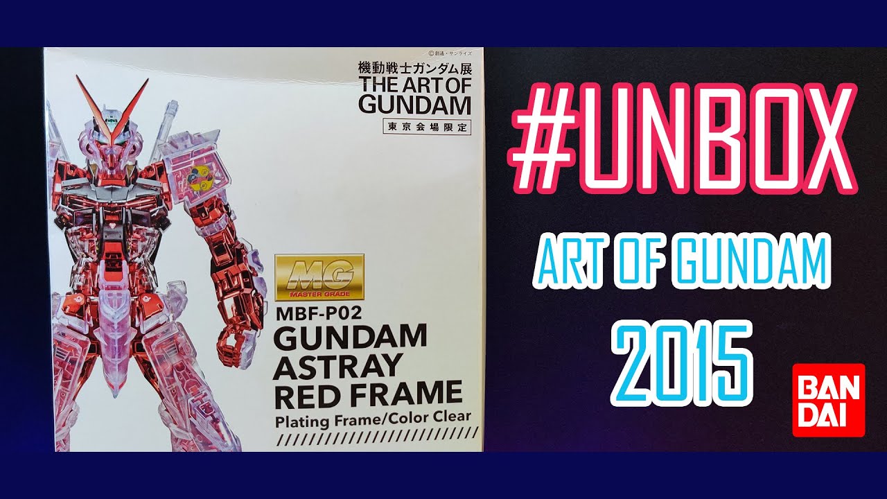 [ แกะกล่อง ] MG Astray red frame  [ART OF GUNDAM Edition ]