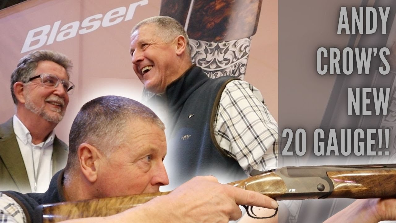 ANDY CROW GOES 20!! | NEW BLASER F16 GAME 20 GAUGE | DOES ANDY LIKE IT??