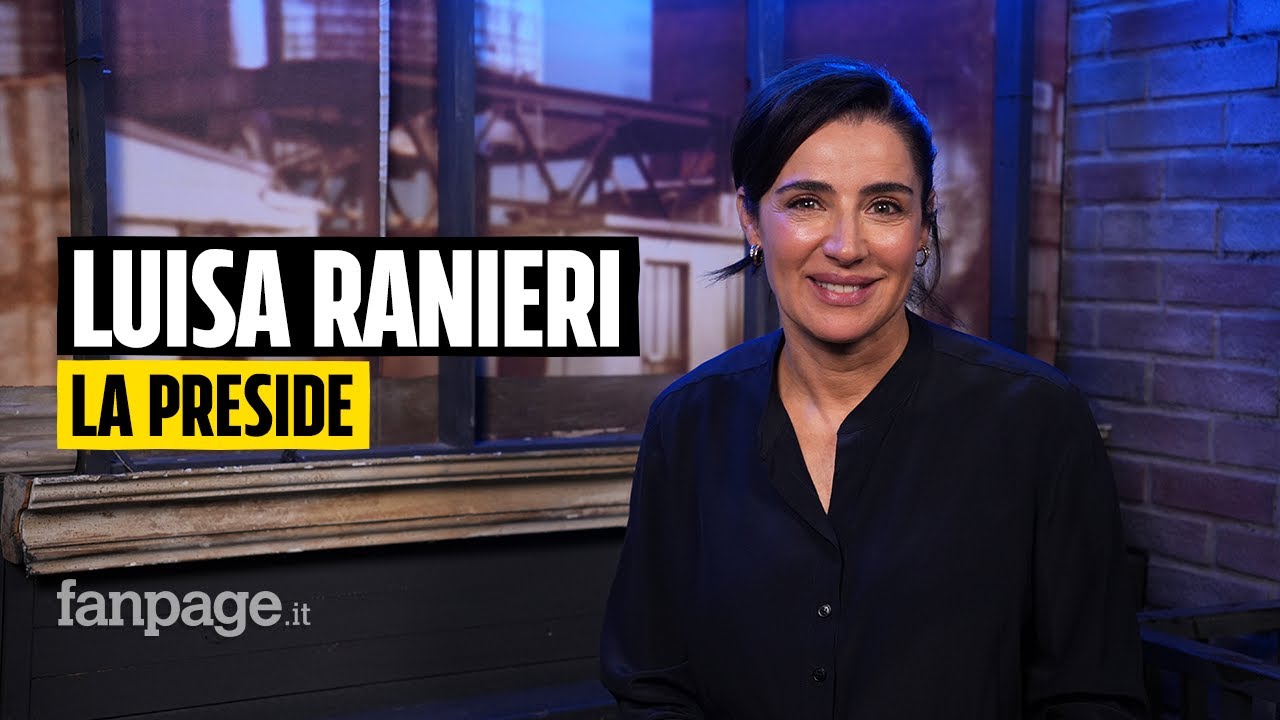 Luisa Ranieri presenta La Preside: 