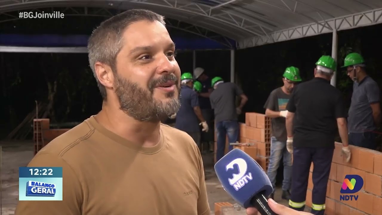 Projeto em Joinville capacita profissionais para construção civil