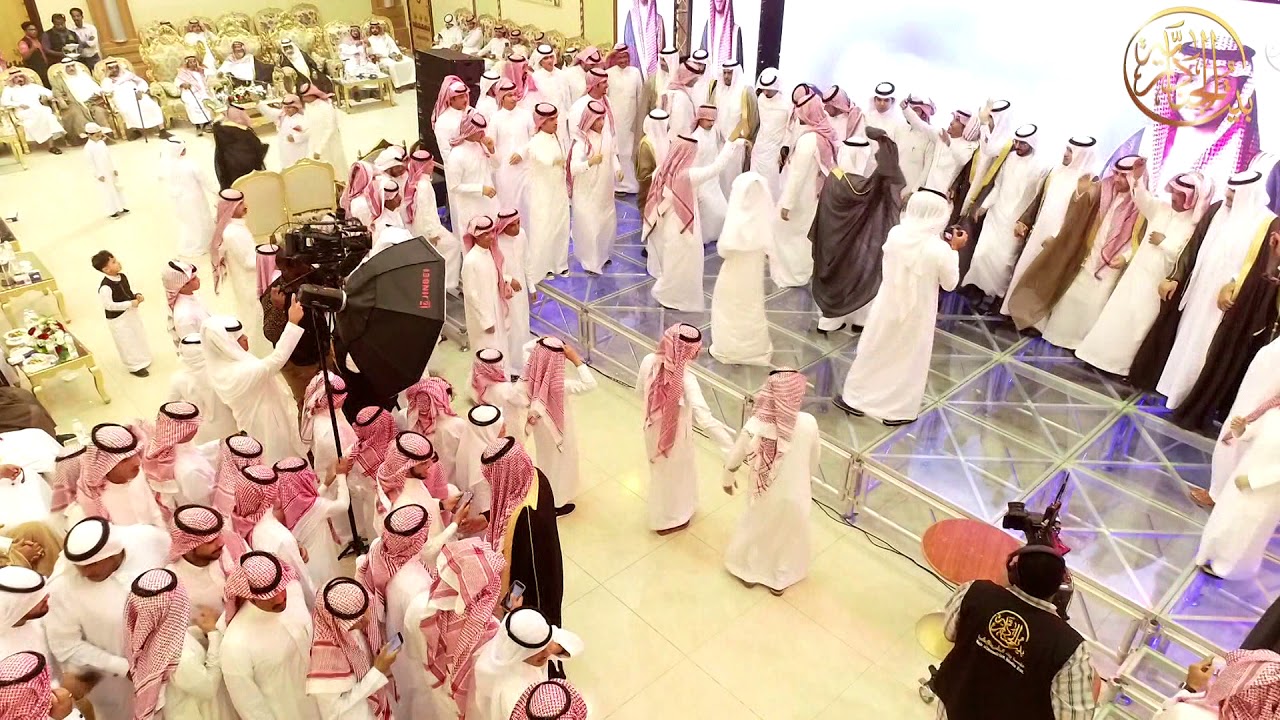 اوبريت حفل زواج احمد ومحمد مشعان العضيله اداء حاتم الشاطري