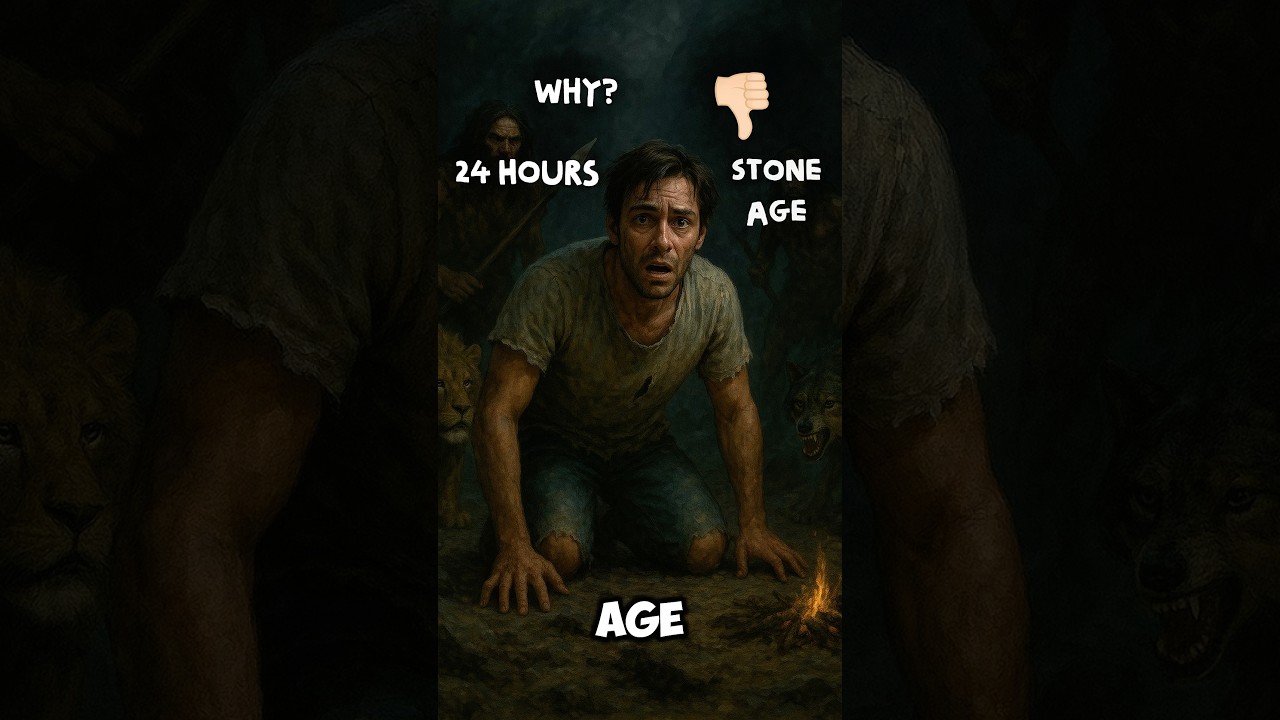 Why You Wouldn't Survive 24 Hours in the Stone Age