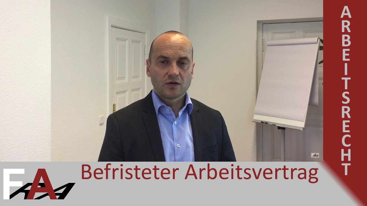 Befristeter Arbeitsvertrag - Fachanwalt f&uuml;r Arbeitsrecht Bredereck