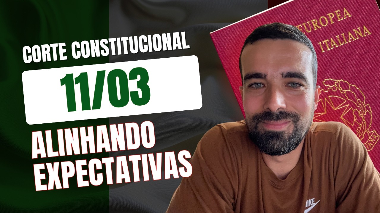 Corte Constitucional 11/03: Alinhando expectativas