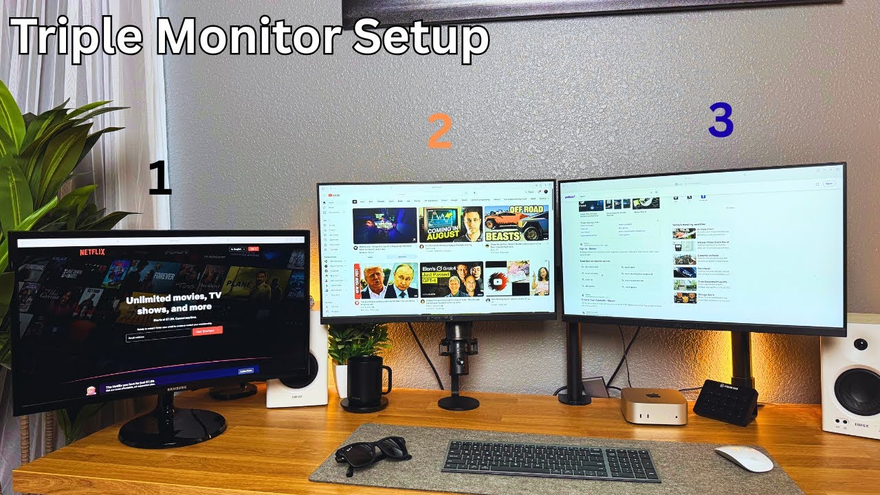 Mac Mini M4 Triple Monitor Setup | Easy Guide