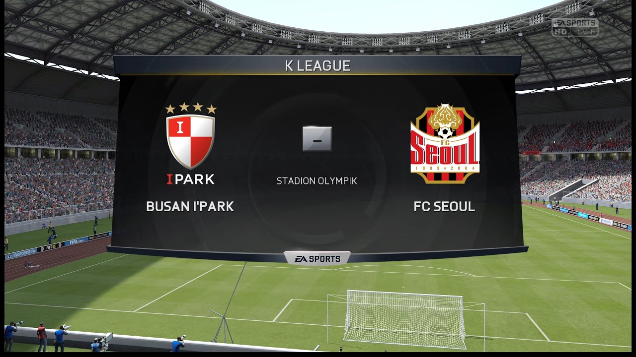 Fifa 15 Чемпионат K-League первый тур Busan I.Park - FC Seoul