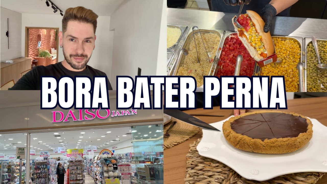 BORA BATER PERNA COMIGO? COMPRINHAS E RECEITA DE SOBREMESA INCRÍVEL