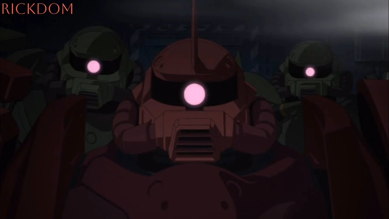 Gundam gquuuuuux Char stealing the White Gundam RX-78-02