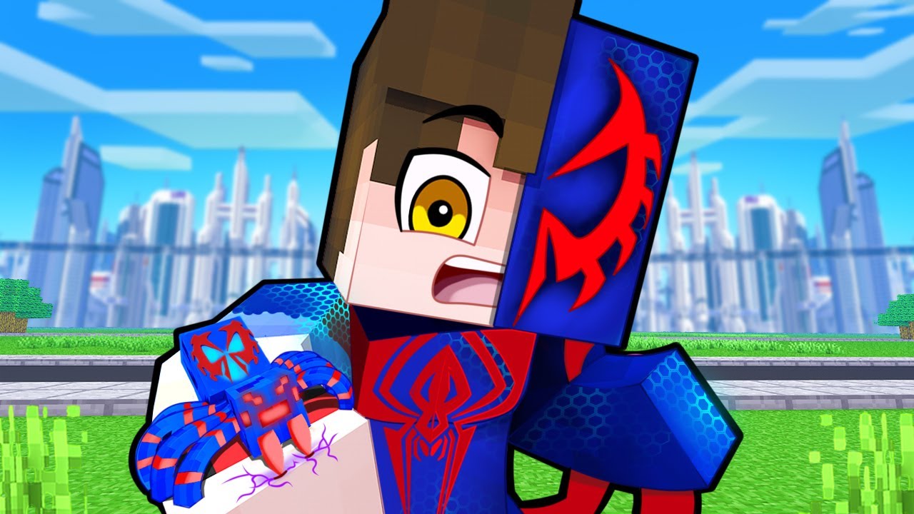 O HOMEM ARANHA 2099 do FUTURO no Minecraft
