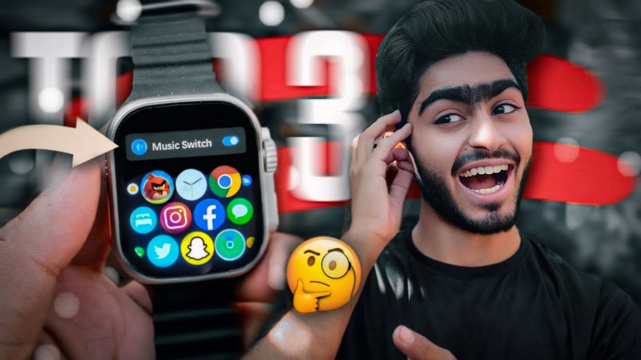 TOP 3 SECRET Hidden Features Of T800/T900 Ultra Smart Watch 😍💖 | Music Switch, Fast Charging 🤫🔋| YL