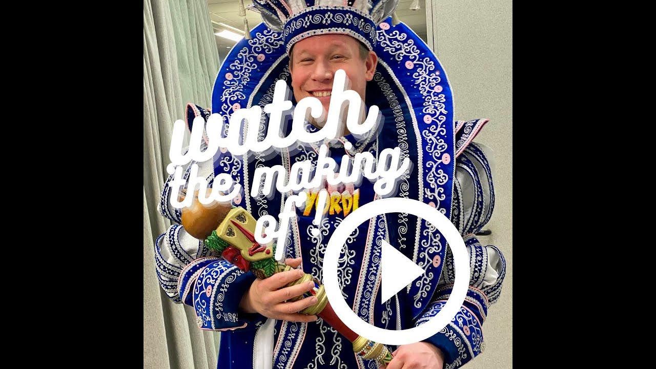 ‘The making of’ het kostuum van prins Aalst 2023