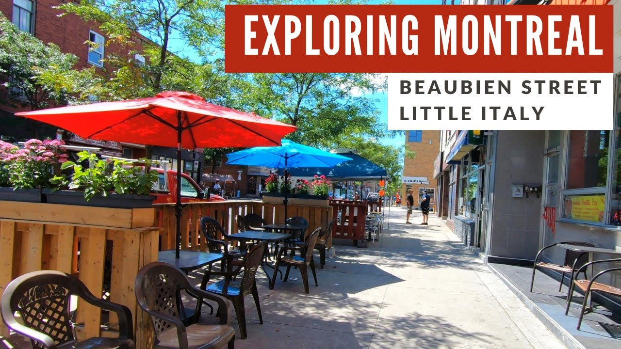 Walking in Montreal's Little Italy - Summer 2020 - Beaubien Street #littleitalymontreal